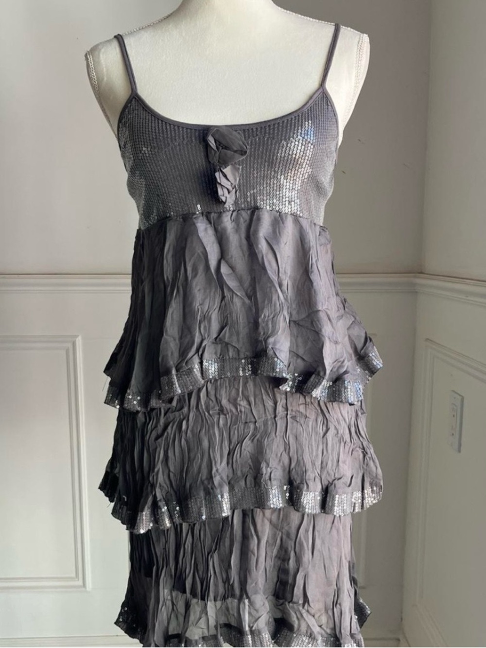 Y2K Deadstock Sequin Mini Dress